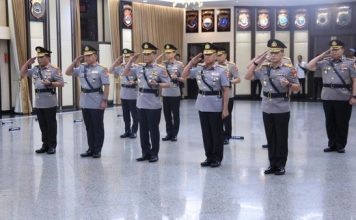 Kapolri Pimpin Sertijab Pati Polri, Komjen Panca Putra Jabat Kalemdiklat