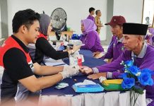 Puluhan Lansia Desa Pangkul Ikuti Pemeriksaan Kesehatan Gratis