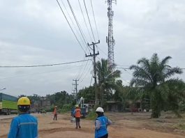 Respons Cepat PLN Amankan Tiang Listrik Retak Akibat Tabrakan, Keselamatan Warga Jadi Prioritas