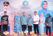 Feby Herman Deru Kunjungi Banyuasin, Resmikan Sekretariat TP PKK dan Pantau Pelaksanaan 10 Program Pokok PKK
