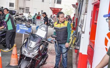 Rezeki Mitra Ojol dari MyPertamina, 25 Yamaha Lexi Dibagikan pada BOOM Periode 1