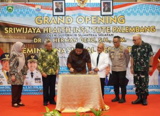 Herman Deru Resmikan SHI, Siapkan Tenaga Kesehatan Sumsel Berdaya Saing Nasional dan Internasional