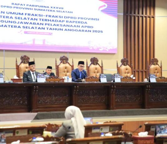 Fraksi DPRD Sumsel Apresiasi Kinerja Gubernur Herman Deru dalam Pengelolaan APBD 2025