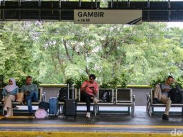 Stasiun Gambir Bisa buat Naik Turun KRL 2028