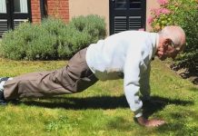 Usianya Nyaris 100 Tahun, Kakek di Inggris Ini Masih Kuat Push-up 40 Kali Sehari