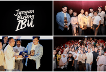 Hadiri Gala Premiere “Jangan Buang Ibu”, Wali Kota Ratu Dewa Ajak Warga Muliakan Ibu