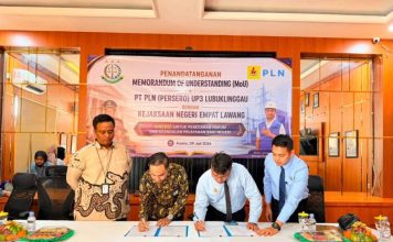 PLN Gandeng Kejari Empat Lawang untuk Perkuat Kepastian Hukum, Layanan Kelistrikan Ditargetkan Makin Andal