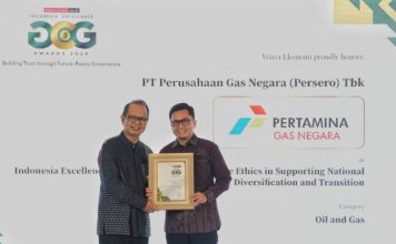 Bukti Kepatuhan dan Integritas Tata Kelola Perusahaan, PGN Raih Penghargaan Indonesia Excellence Good Corporate Governance Awards 2026