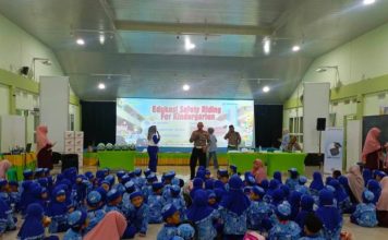 Astra Motor Sumsel Terus Gaungkan #Cari_Aman Melalui Edukasi Safety Riding di Sekolah