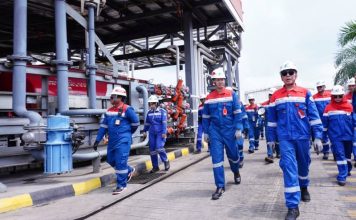 Tinjau AFT SMB II dan IT Palembang, Komisaris Utama PT Pertamina (Persero) Pastikan Keandalan Operasional Energi di Sumbagsel