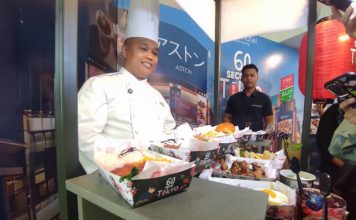 Ren & Reina Akan Menemani Tamu Menikmati Japanese Street Food di fave+ hotel Palembang