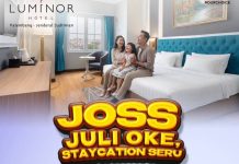 Luminor Hotel Palembang Hadirkan Promo “JOSS – Juli Oke, Staycation Seru” Mulai IDR 525.000 per Malam