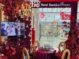 Hotel Santika Premiere Bandara Palembang Tawarkan Gratis Paket Akad Nikah di Sumsel Wedding Expo 2026