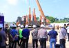 Sekda Sumsel Edward Candra Hadiri Groundbreaking Gedung Pelayanan BPKB Ditlantas Polda Sumsel, Dorong Pelayanan Masyarakat Makin Modern