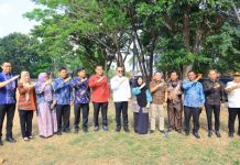Sekda Sumsel Edward Candra Lepas Rombongan SRT 31 Palembang Menuju Sekolah Rakyat Permanen Oki