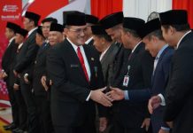 Kukuhkan Paskibraka Sumsel, Herman Deru: Jadilah Role Model Pemuda