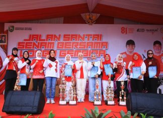 Semarak HUT Ke-81 RI, Gubernur Herman Deru dan Wagub Cik Ujang Ajak ASN Sumsel Tebar Semangat dan Manfaat bagi Masyarakat