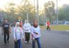 Sekda Edward Candra Lepas Gerak Jalan Indah, 43 Tim OPD Semarakkan HUT ke-81 RI dengan Nuansa Merah Putih dan Wastra Sumsel