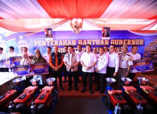 Herman Deru Perkuat Produktivitas Perikanan Sumsel, Salurkan Bantuan Sarpras kepada Masyarakat