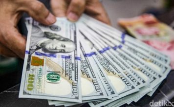 Dolar AS Turun Tipis ke Rp 17.691