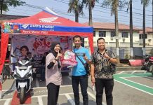 Rayakan Harpelnas, Astra Motor Sumsel Berikan Apresiasi bagi Konsumen Setia Honda
