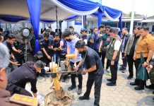 BNNP Sumsel Musnahkan 45,5 Kg Sabu dan 9.439 Butir Ekstasi, Herman Deru Dorong Penguatan Benteng Keluarga