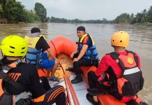 Bocah Tenggelam di Sungai Komering, Basarnas Lakukan Pencarian
