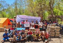 Wujud Solidaritas Kemanusiaan, Kilang Plaju Kirimkan Bantuan Sembako dan Perlengkapan Darurat ke Manggarai NTT
