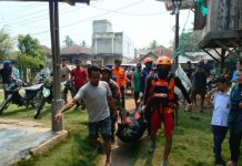 KORBAN TENGGELAM DI SUNGAI MUSI DITEMUKAN MENINGGAL DUNIA