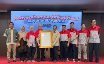 JNE Raih Sertifikasi Halal untuk Layanan Logistik dari BPJPH, Perkuat Standar Layanan Terpercaya