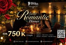 Grand Daira Hotel Palembang Hadirkan “Sweet Romantic Dinner”, Ciptakan Momen Romantis dan Berkesan Bersama Pasangan