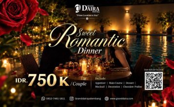 Grand Daira Hotel Palembang Hadirkan “Sweet Romantic Dinner”, Ciptakan Momen Romantis dan Berkesan Bersama Pasangan