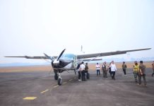 Atas Instruksi Presiden, Sumsel Launching Teknologi Dry Ice Atasi Kabut Asap