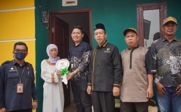 PT Pegadaian Kanwil III Palembang Bersama Baznas Kota Palembang Resmikan Rumah Layak Huni