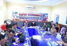 Jarak Pandang membaik , Herman Deru dan Kepala BNPB Lanjutkan Teknologi Dry Ice Atasi Kabut Asap