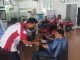 AHASS Sumsel Bagikan Masker Gratis di Tengah Kabut Asap