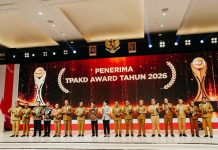 DUA TAHUN BERTURUT-TURUT, SUMATERA SELATAN RAIH PENGHARGAAN TPAKD TERBAIK NASIONAL WILAYAH SUMATERA