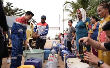 Bantu Penuhi Kebutuhan Air Bersih, Relawan Pertamina Peduli RU Plaju Hadir untuk Masyarakat di Tiga Wilayah