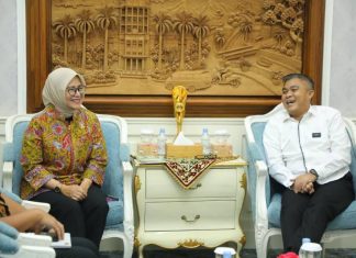 Belajar Tata Kelola Protokol, Wawako Pangkalpinang Silaturahmi ke Pemkot Palembang