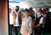 Ratu Dewa Dampingi Menko Polkam Tinjau Lokasi Karhutla di Sematang Borang, Asap Kiriman OKI Jadi Sorotan