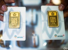 Harga Emas Antam Hari Ini Naik