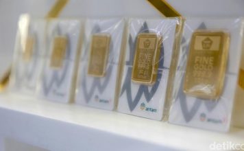 Harga Emas Antam Naik Segini