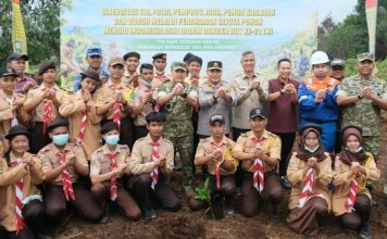 TNI-Polri Tanam 20 Ribu Pohon, Kabaharkam Tekankan Polisi Bersama Masyarakat